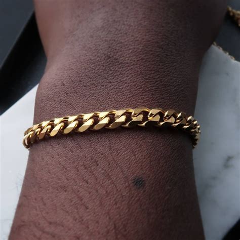 gouden armband man